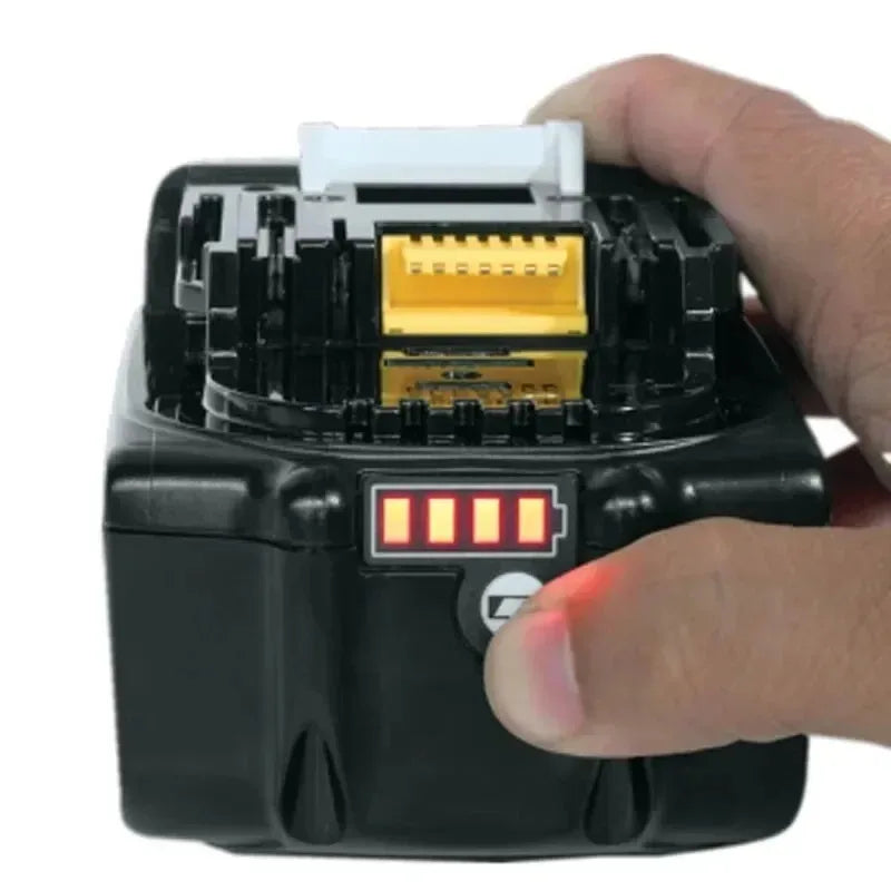 100% Original New 18V Makita 5Ah 6Ah Powerful Tool Battery+C