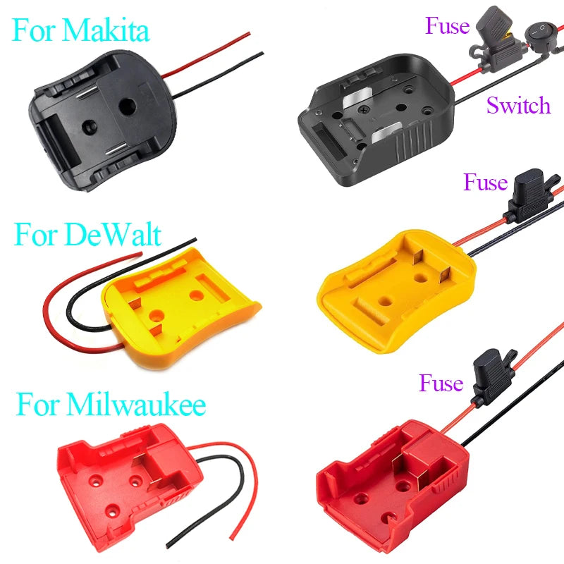 For Makita 18V Lithium Battery Case For Dewalt 20V For Milwa