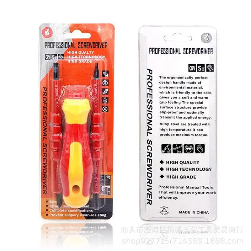 3 In 1 Insulated Screwdriver Set PH1/PH2 Multi-Purpose Screw