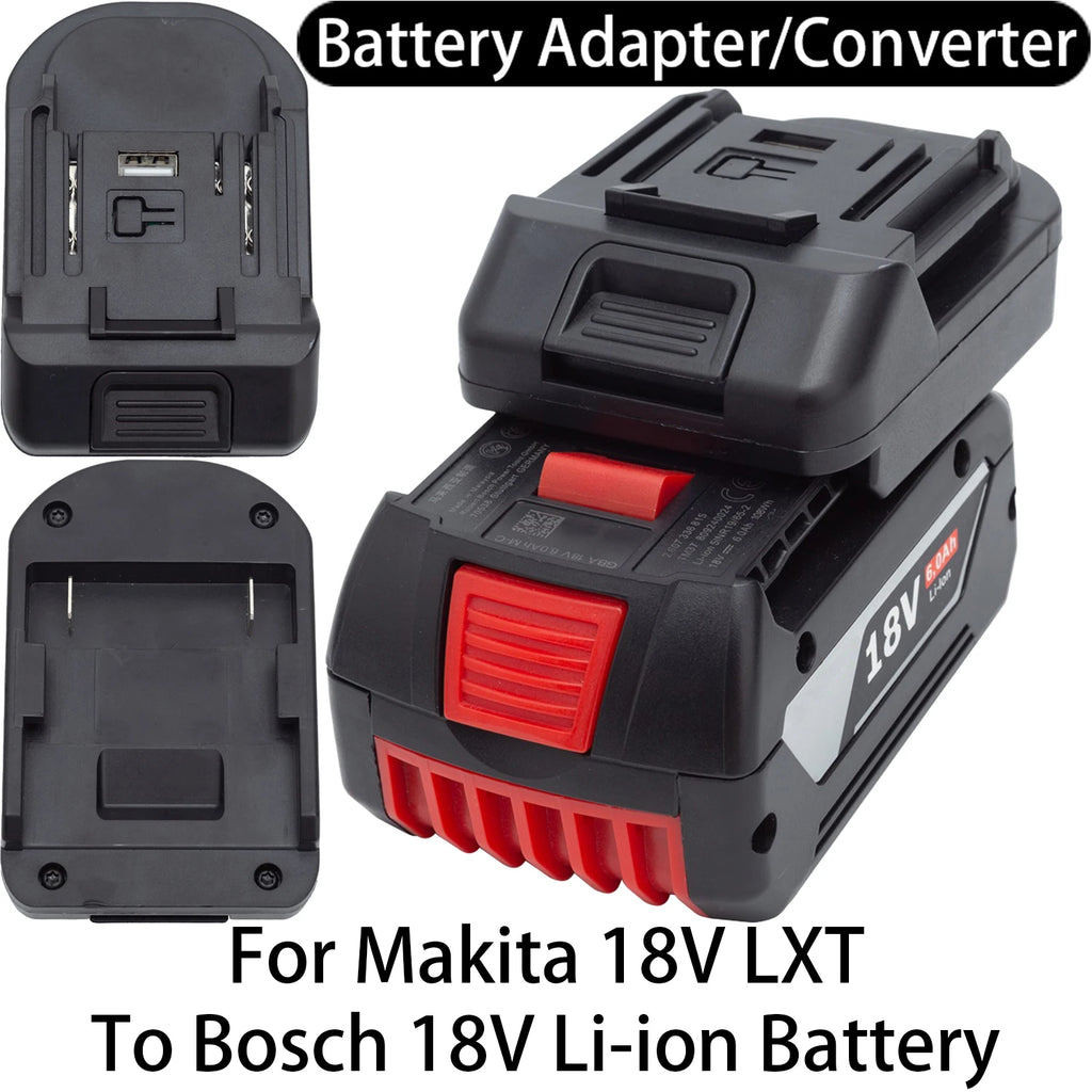Battery Adapter Converter For Makita 18V LXT Li-ion Tool To 