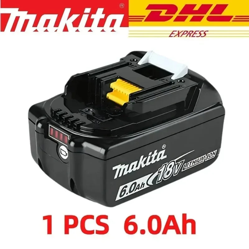 100% Original Makita Battery 18V 6000mAh BL1860B Rechargeable Battery Replace BL1850B BL1830B LXT400 For Makita 18V Power Tools