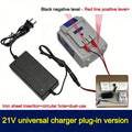 Portable 18/21V/24V Lithium Dual-head Charger Overload Protection Universal Battery Charger Lithium Battery Charger