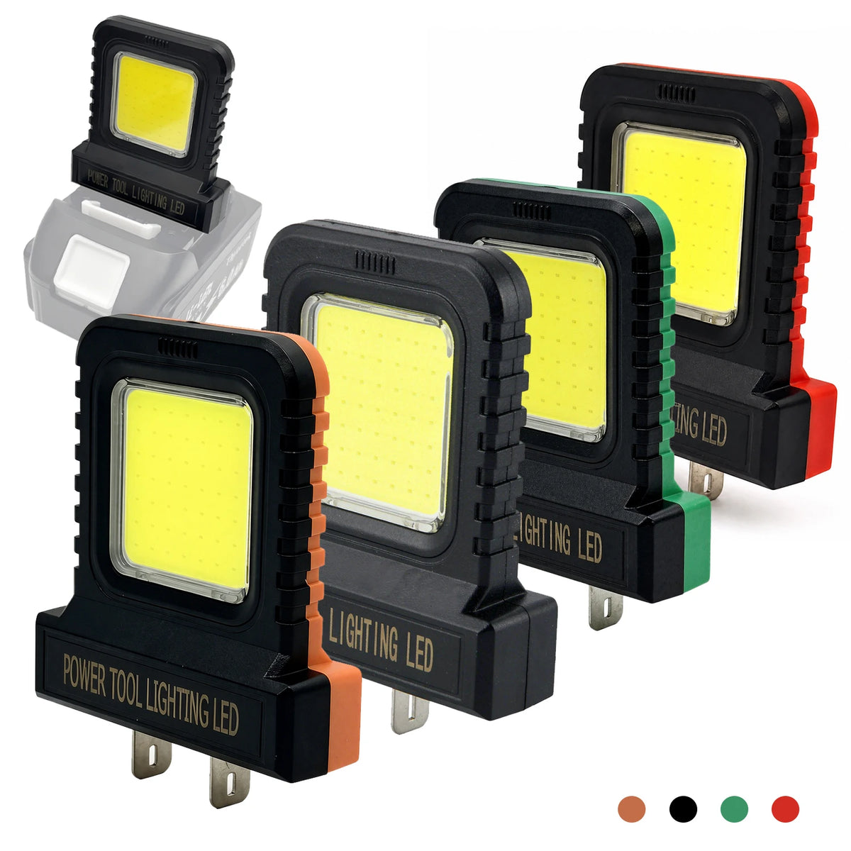 NEW LED Work Light for Makita for Milwaukee for Dewalt for B