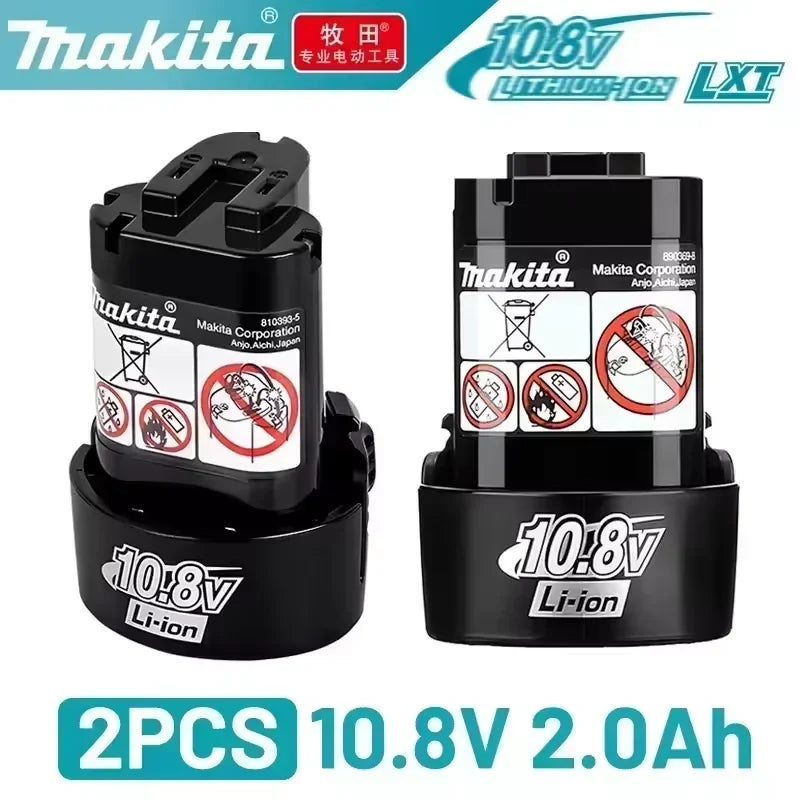 Makita 10.8V Original Battery BL1013 BL1020 BL1030 DF030D Makita 10.8V/12V Charger Replacement Tool 10.8V Makita Battery