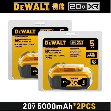 100% Original DeWalt 20V 6000mAh Battery Power Tool Replacement for DeWalt DCB206 DCB205 DCB805 DCB200 Power Tool