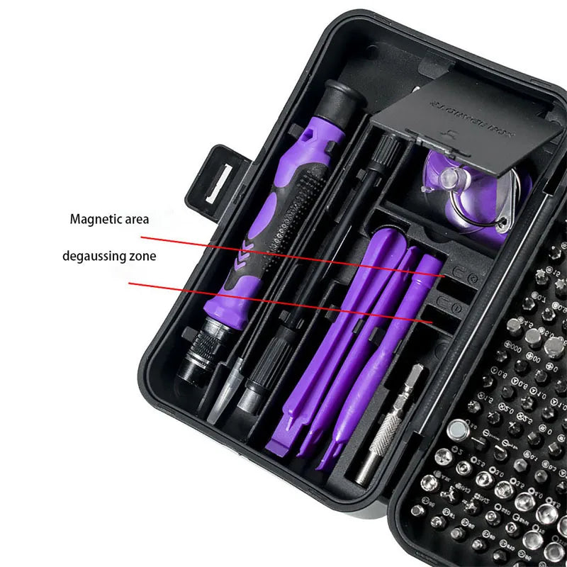 Magnetic Screwdriver Set Hand Tool Torx Hex 170 In 1 Screw D