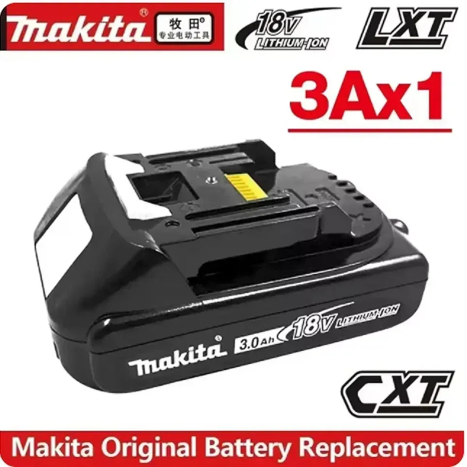 Original Makita 18V Battery Rechargeable Power Tool Makita 18V Battery Replaceable 5Ah/6Ah Battery Lithium-ion 1850 BL1860B 6A