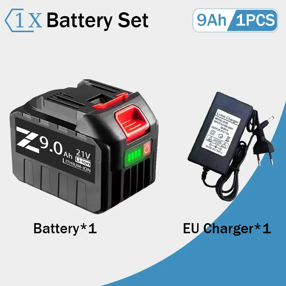 18V 21V 388VF Rechargeable Li-ion Battery 3.0Ah 6.0Ah 9.0Ah For Makita 18V LXT Power Tools Replacement Battery LED Indicator BMS
