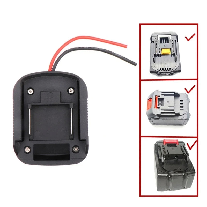 DIY Battery Cable Connector For 18V Li-ion Battery Output Ad