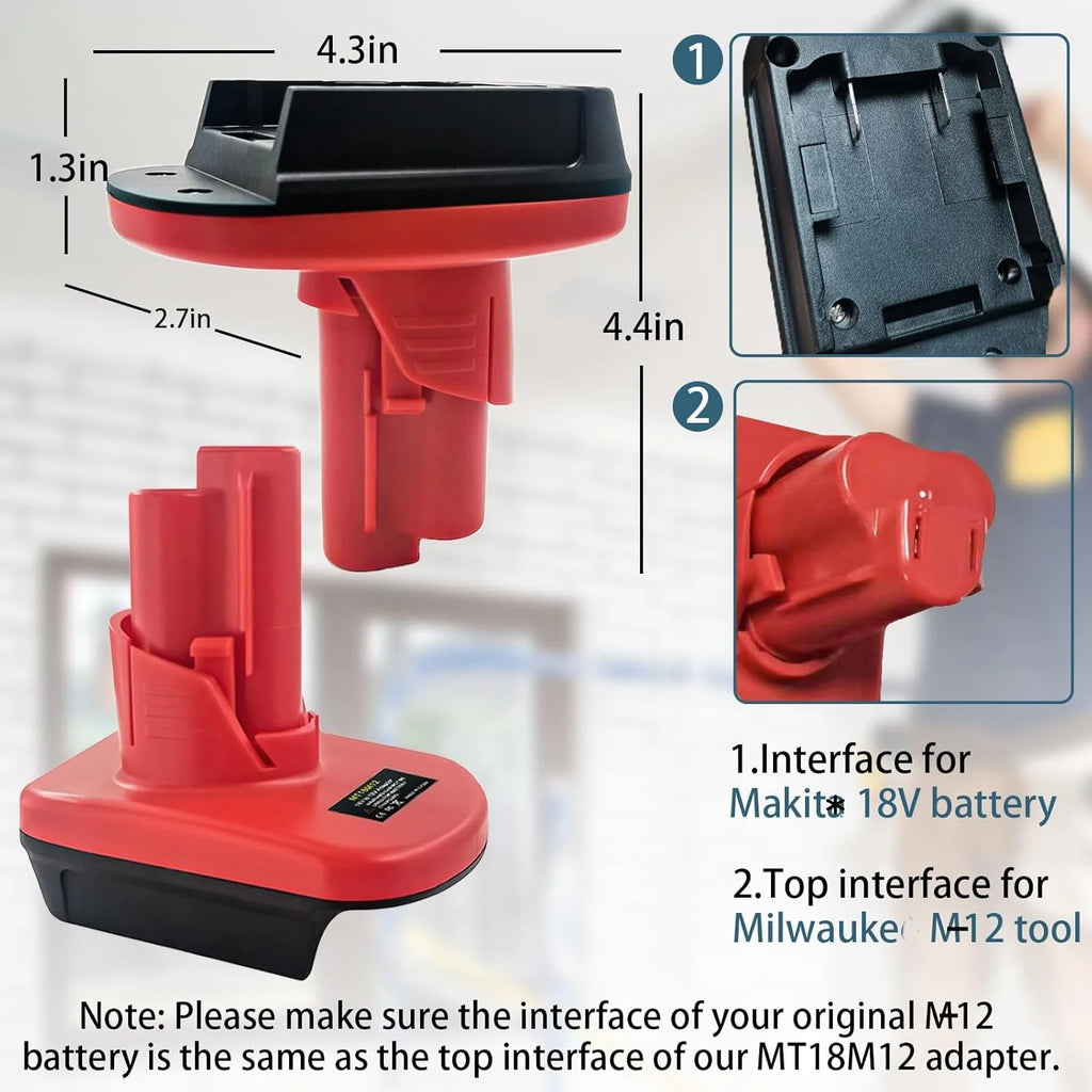 Battery Adapter For Makita 18V BL1850 BL1860 Battery work fo