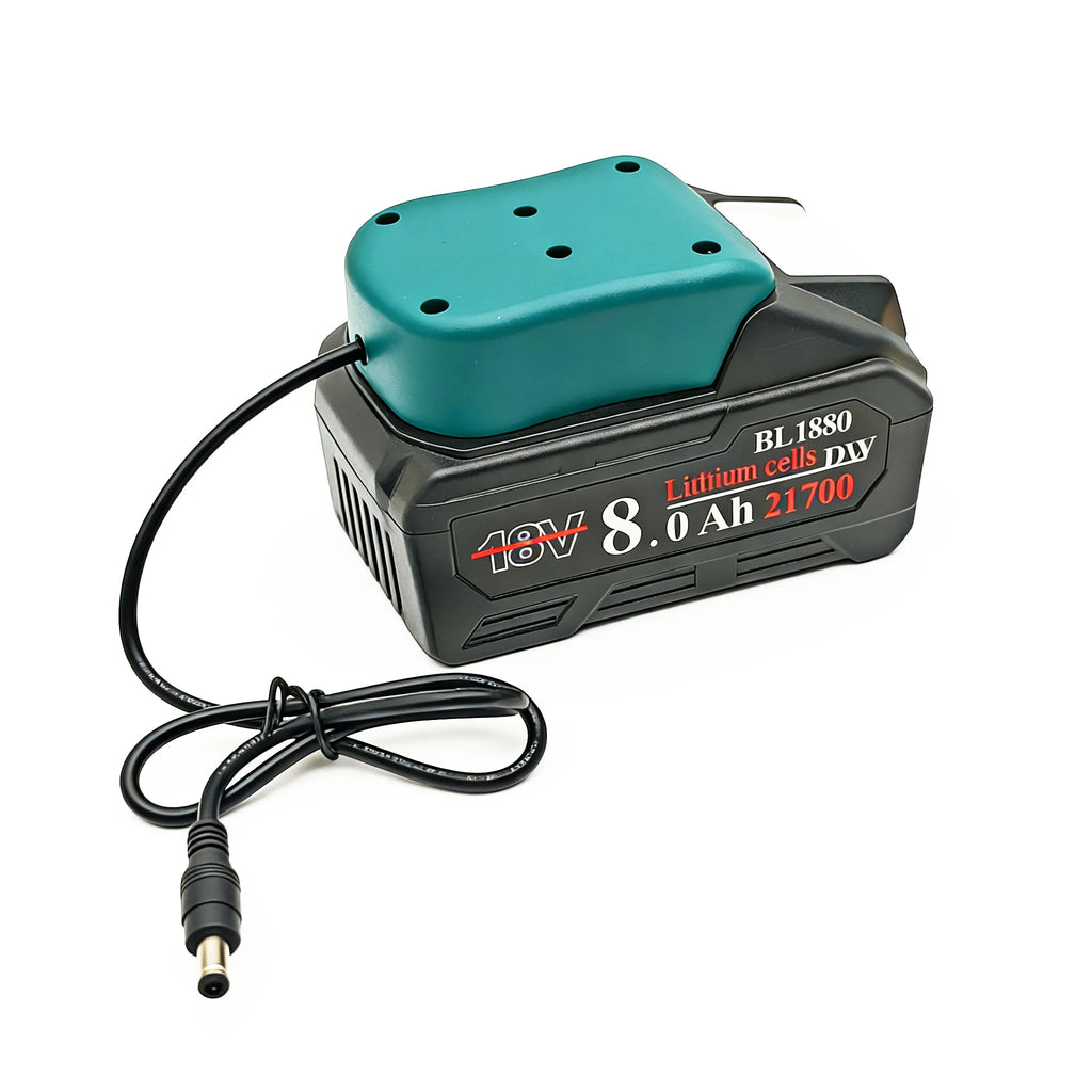 Tool Parts For Makita 18V Lithium Ion Battery External Power