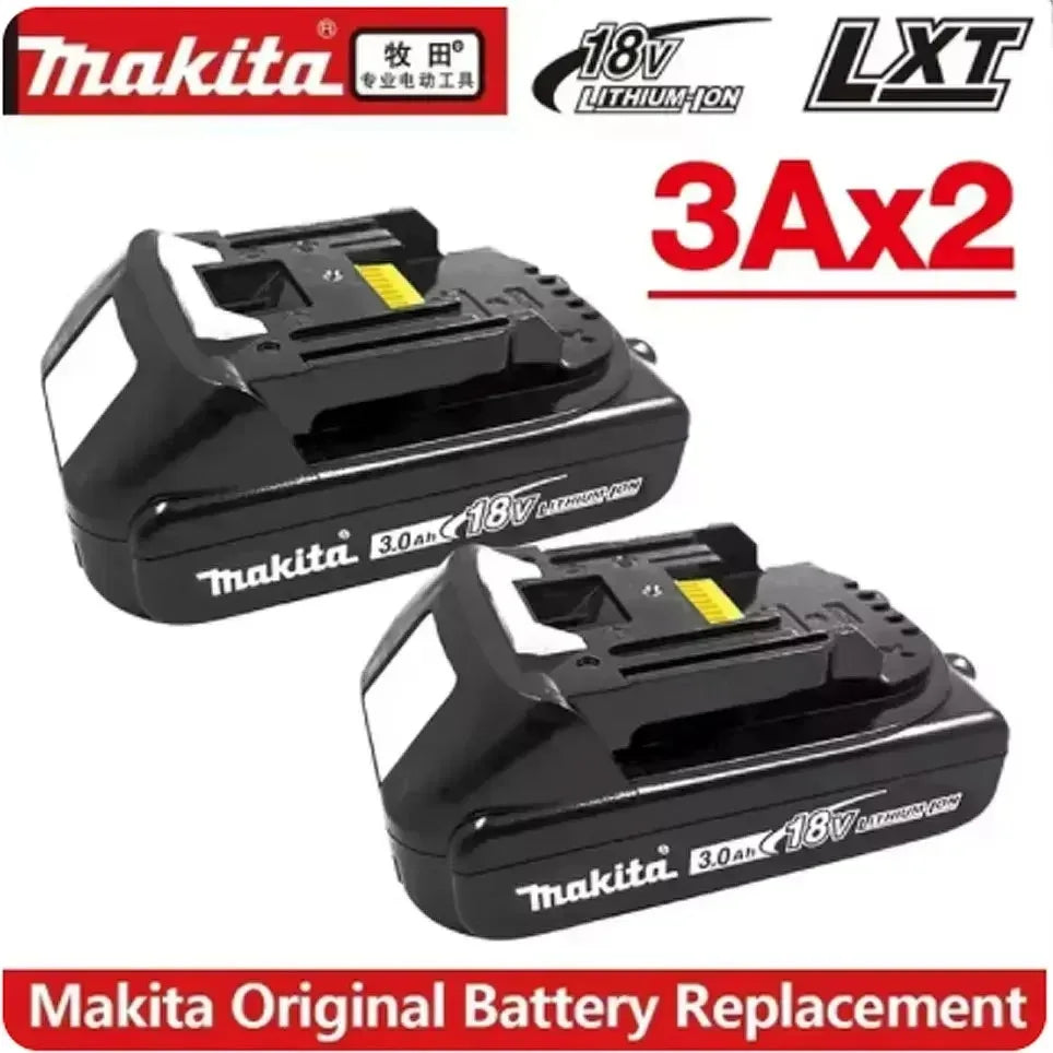 Original Makita 18V Battery Rechargeable Power Tool Makita 18V Battery Replaceable 5Ah/6Ah Battery Lithium-ion 1850 BL1860B 6A