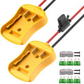 DaierTek 2PCS 20V Battery Adapter Power Wheel Battery Adapte