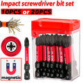 10/20 Pieces of Strong Magnetic Impact-Resistant Pz2 Screwdr