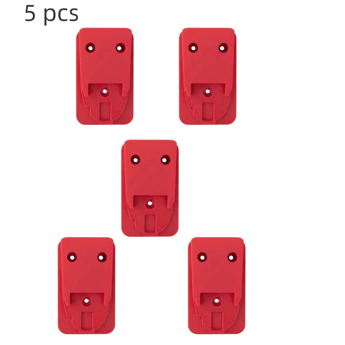 3/5/10 PCAK For Bosch 18V Green PBA Lithium Battery Fixed Seat Wall Mount Battery Mounts Storage Holder Shelf Rack Stand