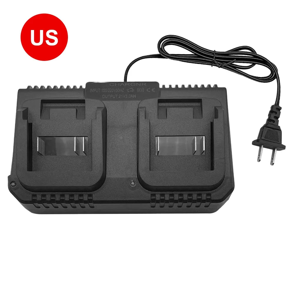 3A Lithium Battery Charger Fast Charging EU/US Plug Power Tool Portable Charger for Makita 18V 21V BL1415 BL1815 BL1830 BL1850