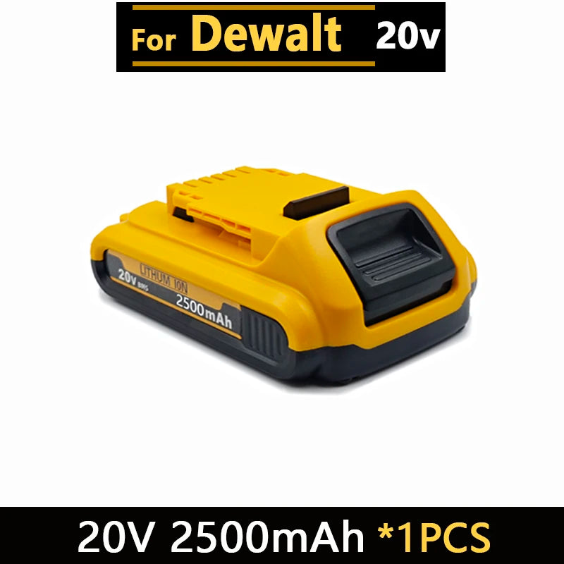 New High-Power for DEWALT 20V/60V Battery DCB200 DCB205 DCB206 Power Tool 18V Battery 3AH 8AH 12AH 18AH Batteries DCD805