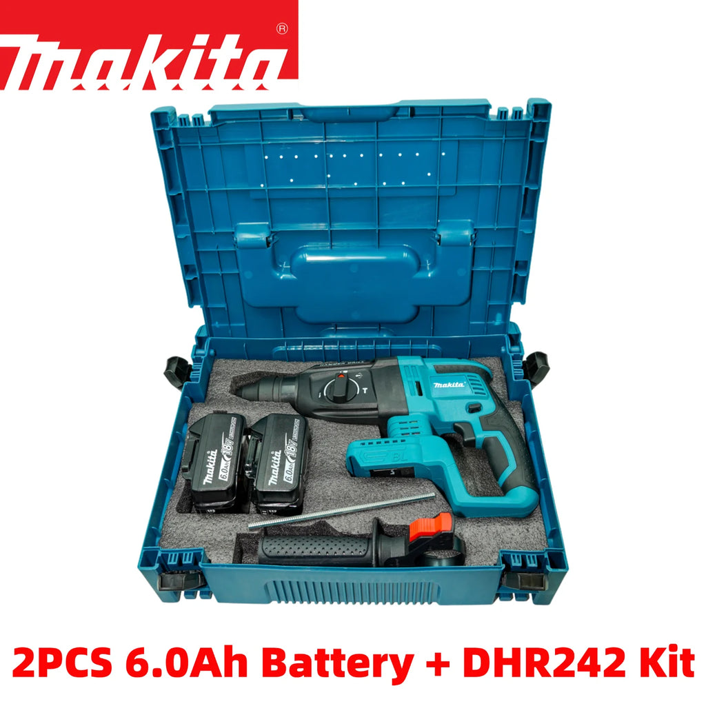 New Original Makita 26MM Brushless Hammer Cordless Hammer 18V Lithium Battery Wireless Drill Makita 18V Original Power Tool Set