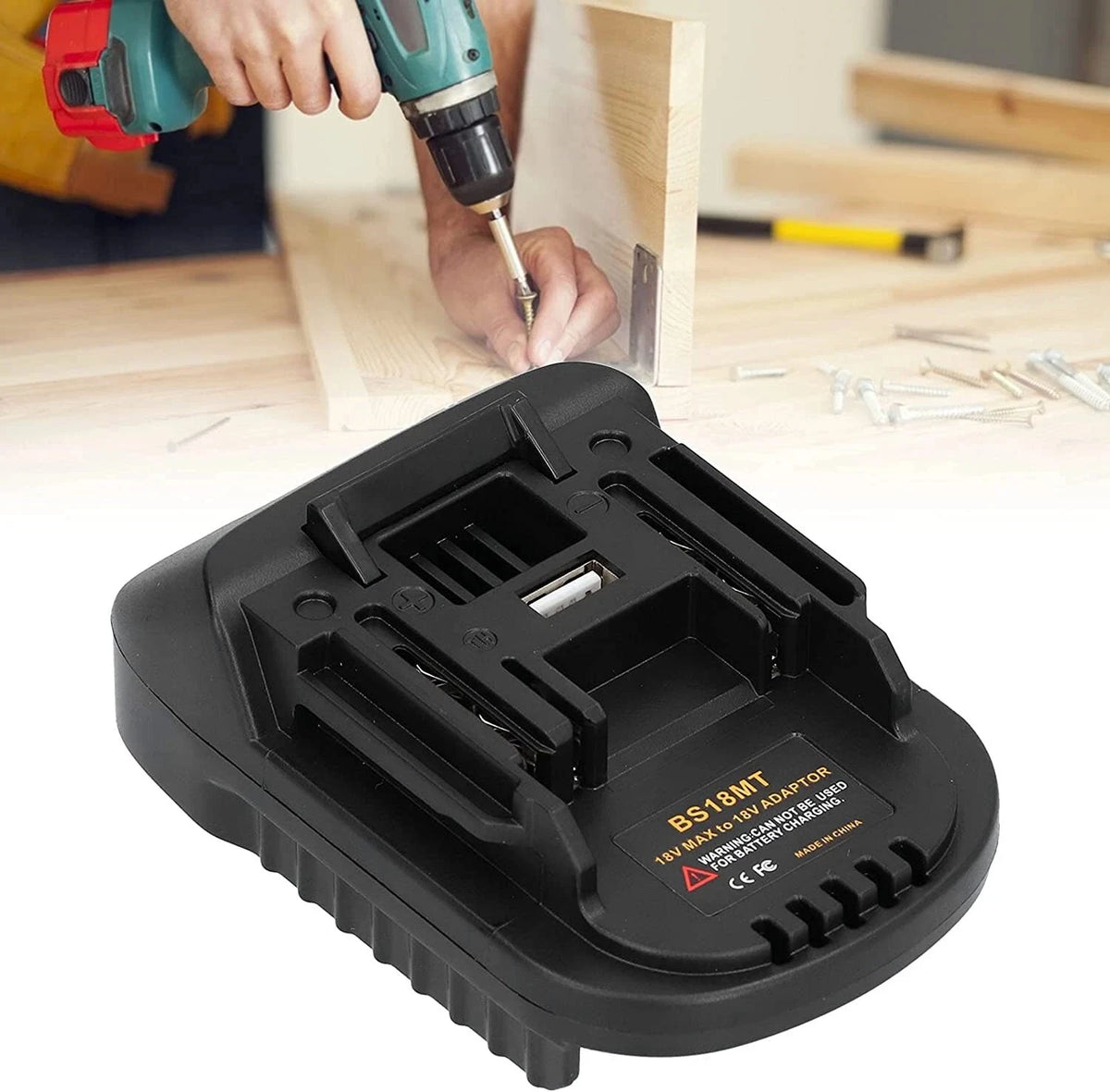 BS18MT Battery Adapter Converter Compatible For BOSCH 18V BL