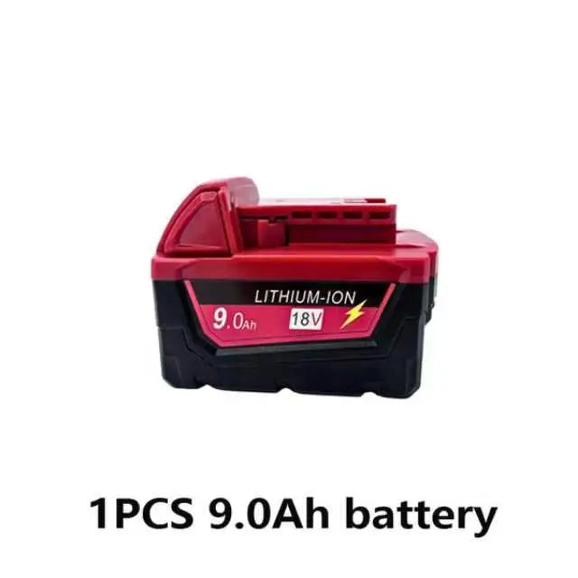 M18 For Milwaukee 18V Power Tool Battery Charger BR XC M18B5 48-11-1860 Built-in 18650 Power Tool Battery 6.0Ah/9.0Ah/12.0Ah