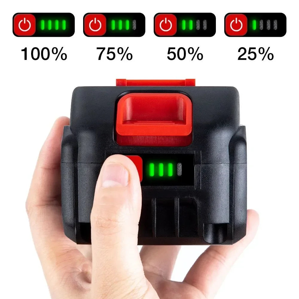 21V Rechargeable Lithium Battery High Capacity Cordless Elec