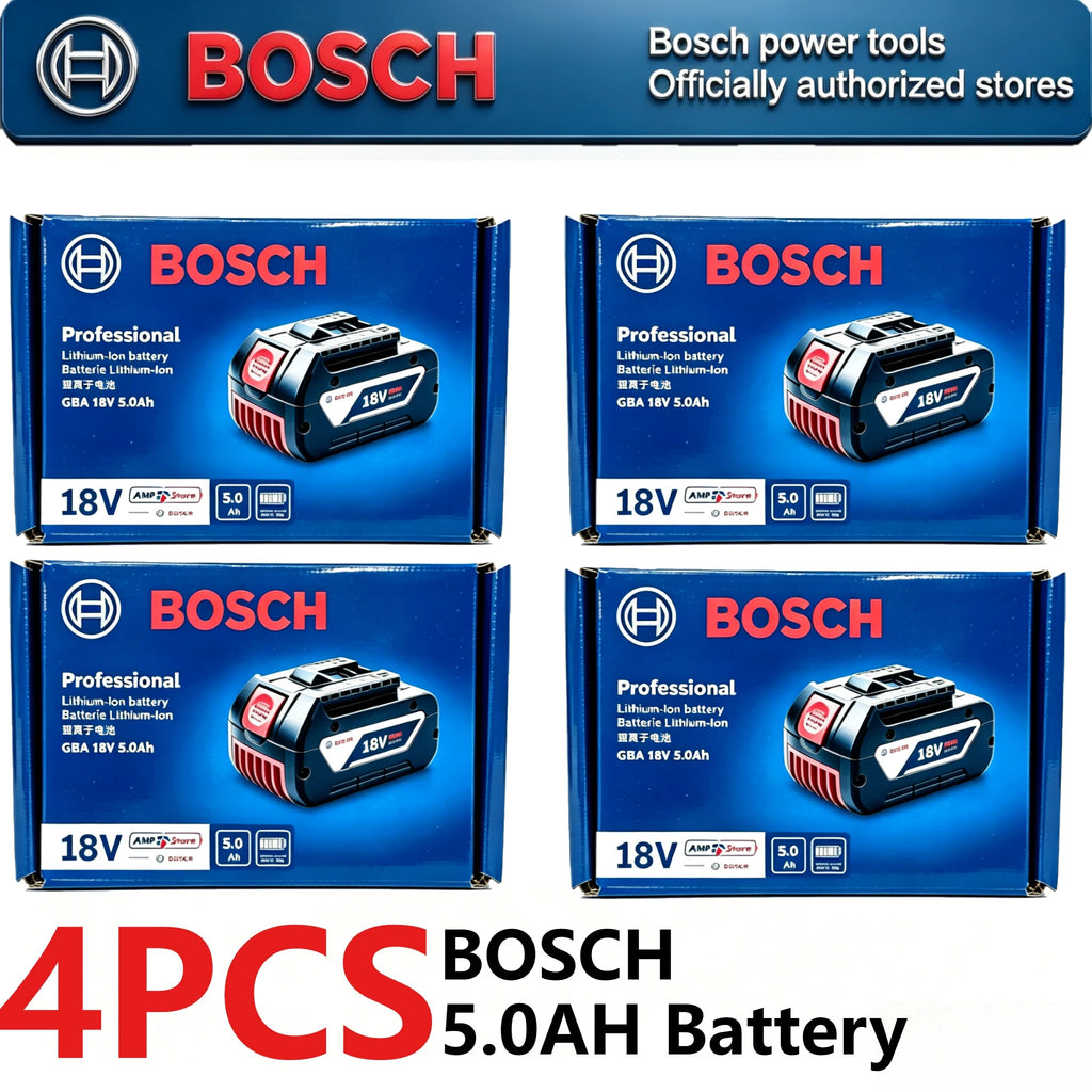 New Original BOSCH 18V Lithium Battery GBA18V6.0 High Capacity Power Pack for Bosch Cordless Drill Grinder Impact Wrench Tools