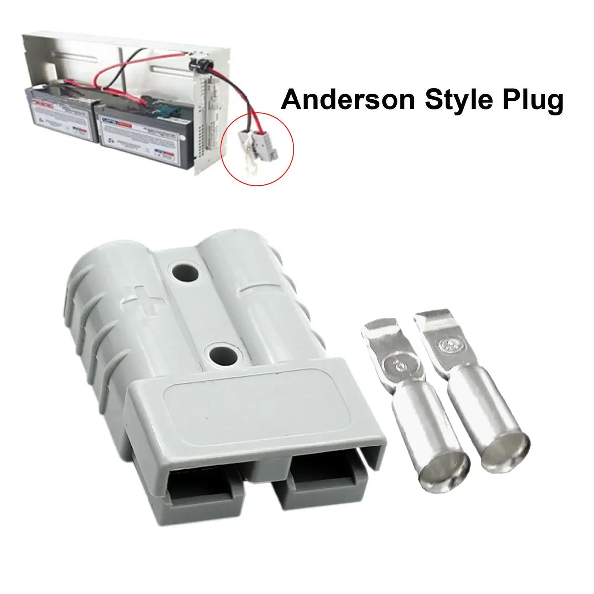 10/5 Set Power Plug Connector 50A High Current Automotive Fo