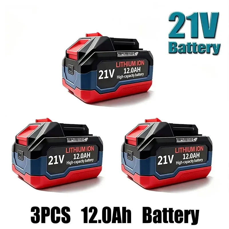 Rechargeable Battery 6.0Ah 9.0Ah 1.2Ah Power Tool Lithium Battery LED Indicator Batteries Pack For Makita 18V 21V Battery Pins