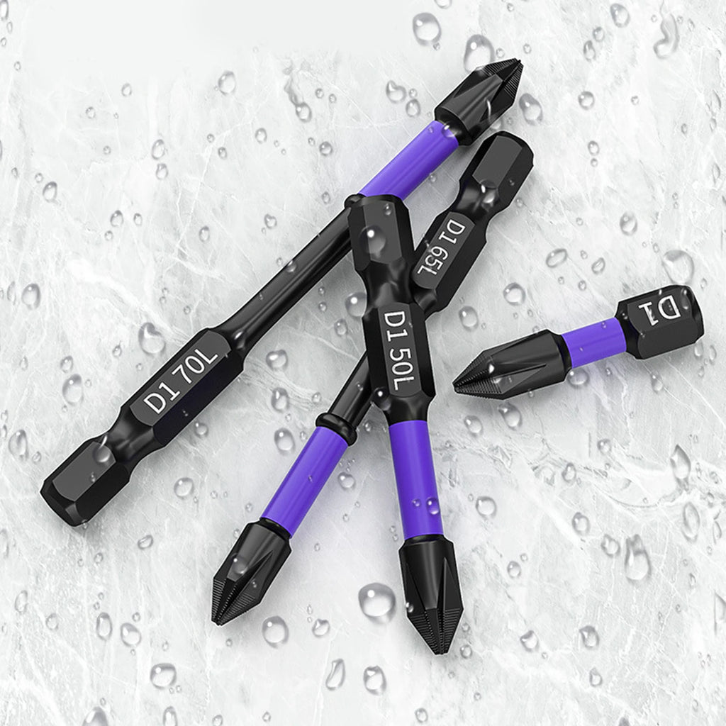 D1 Anti-Slip and Shock-Proof Bits Screwdriver Bits High Hard