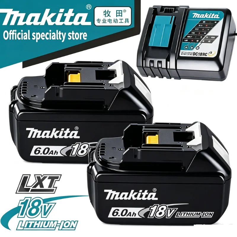Genuine 6AH Makita BL1860 6Ah Battery Power Tools Li-ion Rep