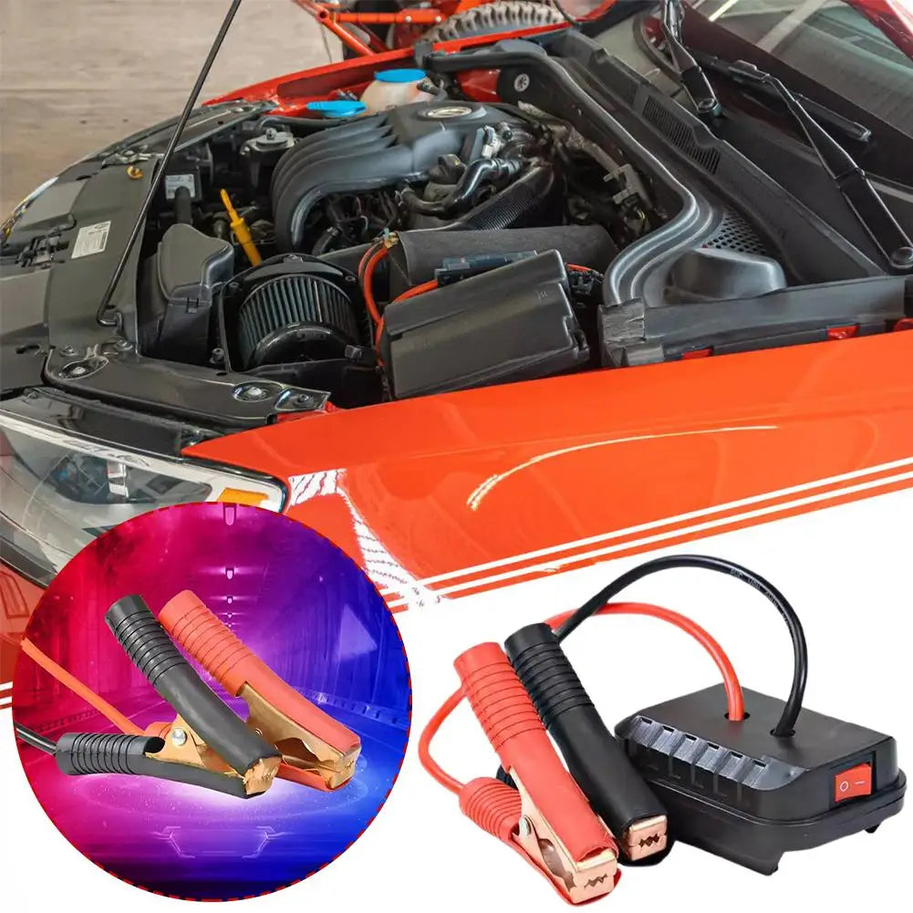 Car Lithium Battery Converter Charger Clip Auto Igniter Jump