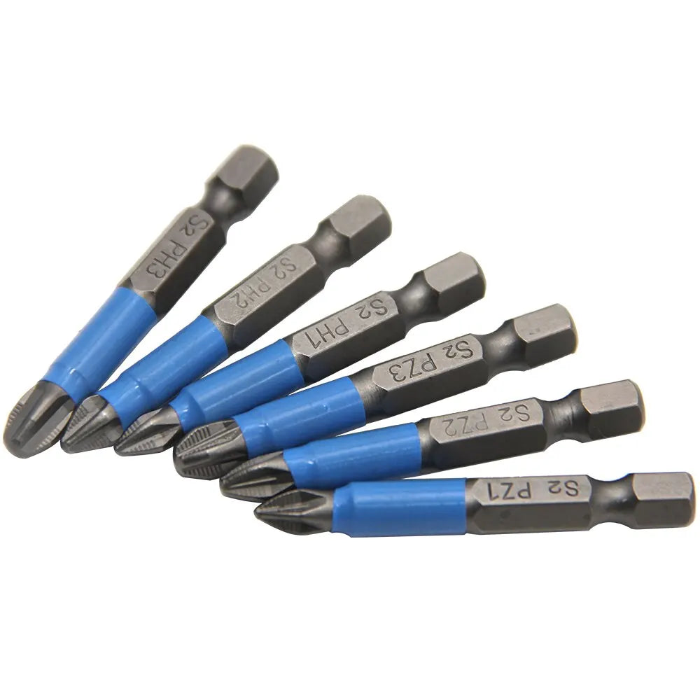 6pc Hexagonal Handle Anti Skid Electric Screwdriver Woodwork