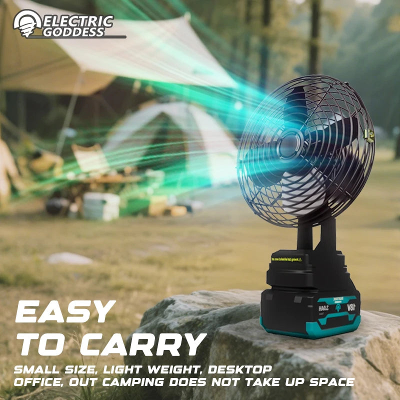 5/6/8 Inch 4000RPM Electric Fan Multiple Uses Powerful Power