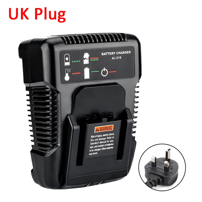 AL1218 For 14.4V-18V 2A AEG Lithium Battery Charger Portable High Power Charger For Electric Screwdriver Drill Power Tool