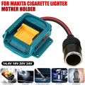 Car Cigarette Lighter Adapter for Makita 18V Lithium Battery