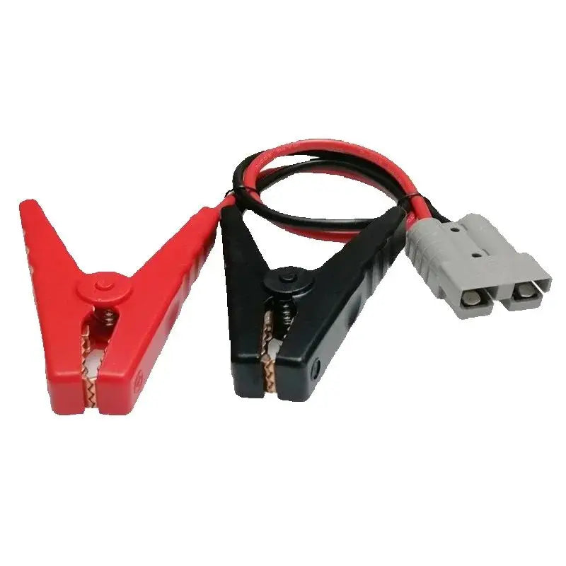1pc 50A Gray Plug to Battery Clip Connectors For Forklift/Ca
