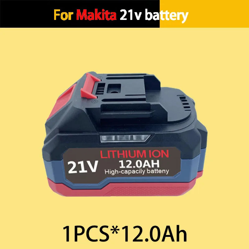 For Makita 18V21V 6.0Ah9.0Ah 12.0Ah Battery Power Tools Li-ion Replacement LXT BL1850 BL1860 DDF487 for 18V Screwdriver with BMS