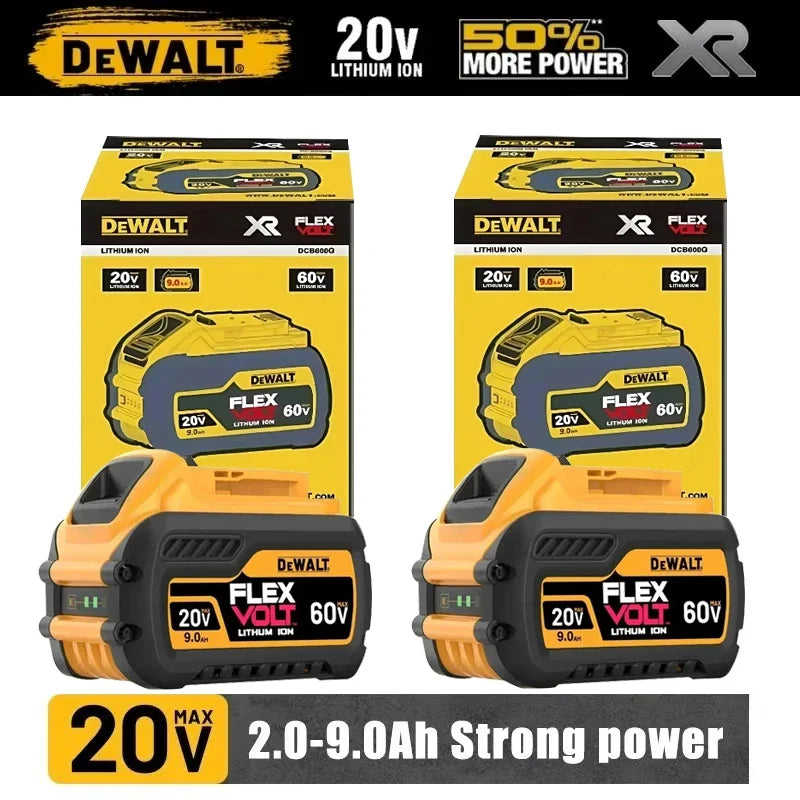 100% Original Dewalt 20V/60V 6.0Ah Power Tool Battery DCB206
