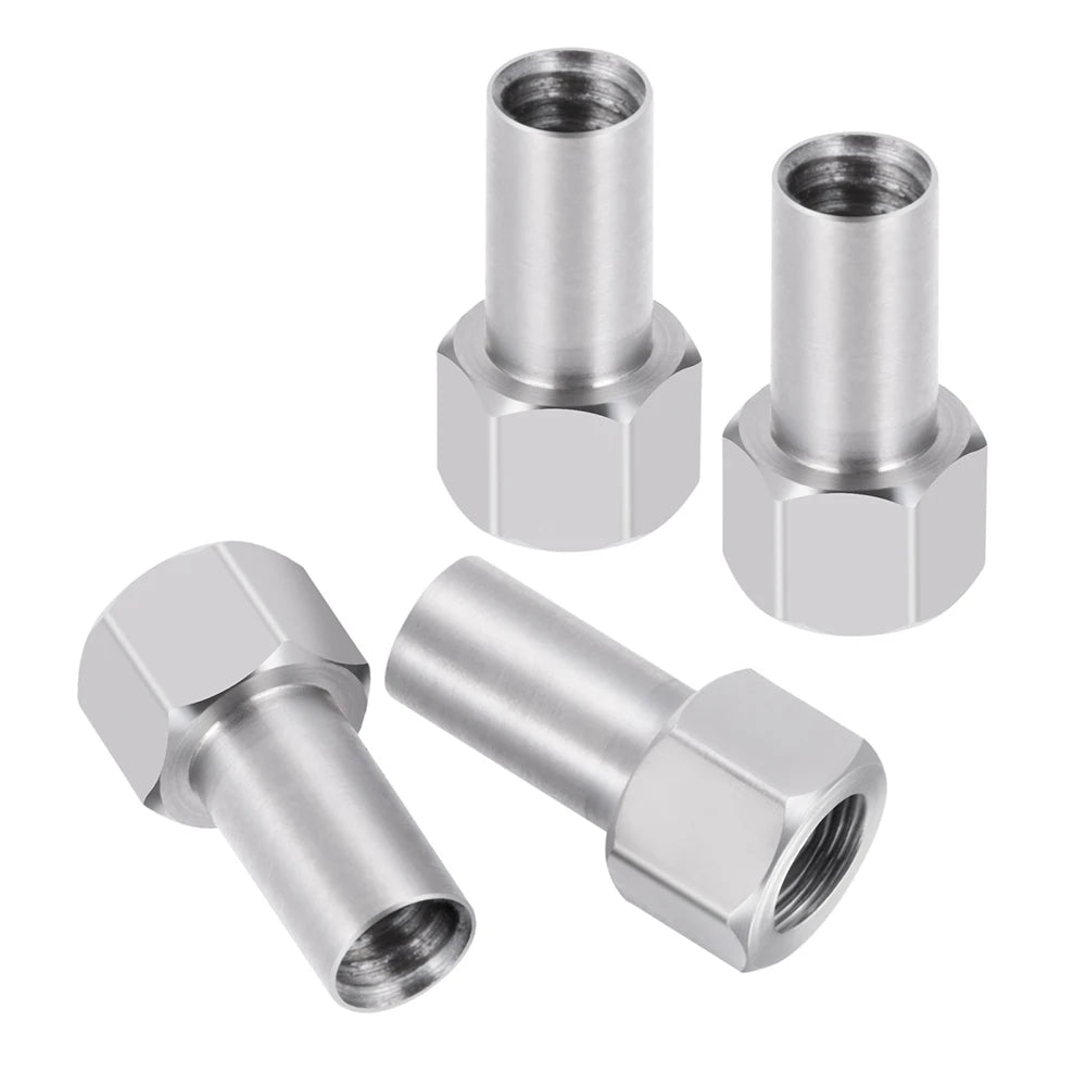 AXSPEED 4PCS Hex Wheel Nuts Extension Adapter M2.5 2/3/4/5/6