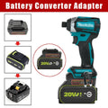 2Pcs Battery Adapter Compatible For Worx 5Pin 20V Big Feet C
