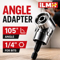 iLMH 105 Right Angle Drill Adapter 1/4 Hex Magnetic Bit Hold