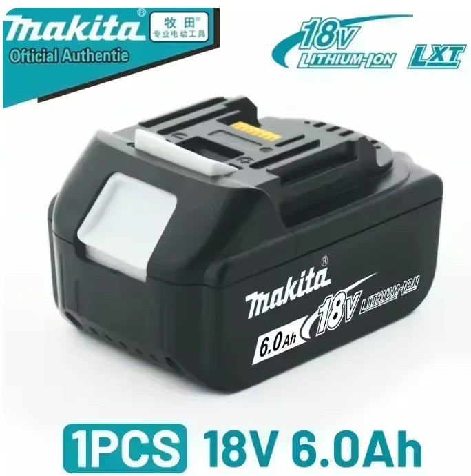 original Makita 18V battery 6.0AH 3.0AH rechargeable battery Makita 18V charger BL1860B BL1830B power tool battery