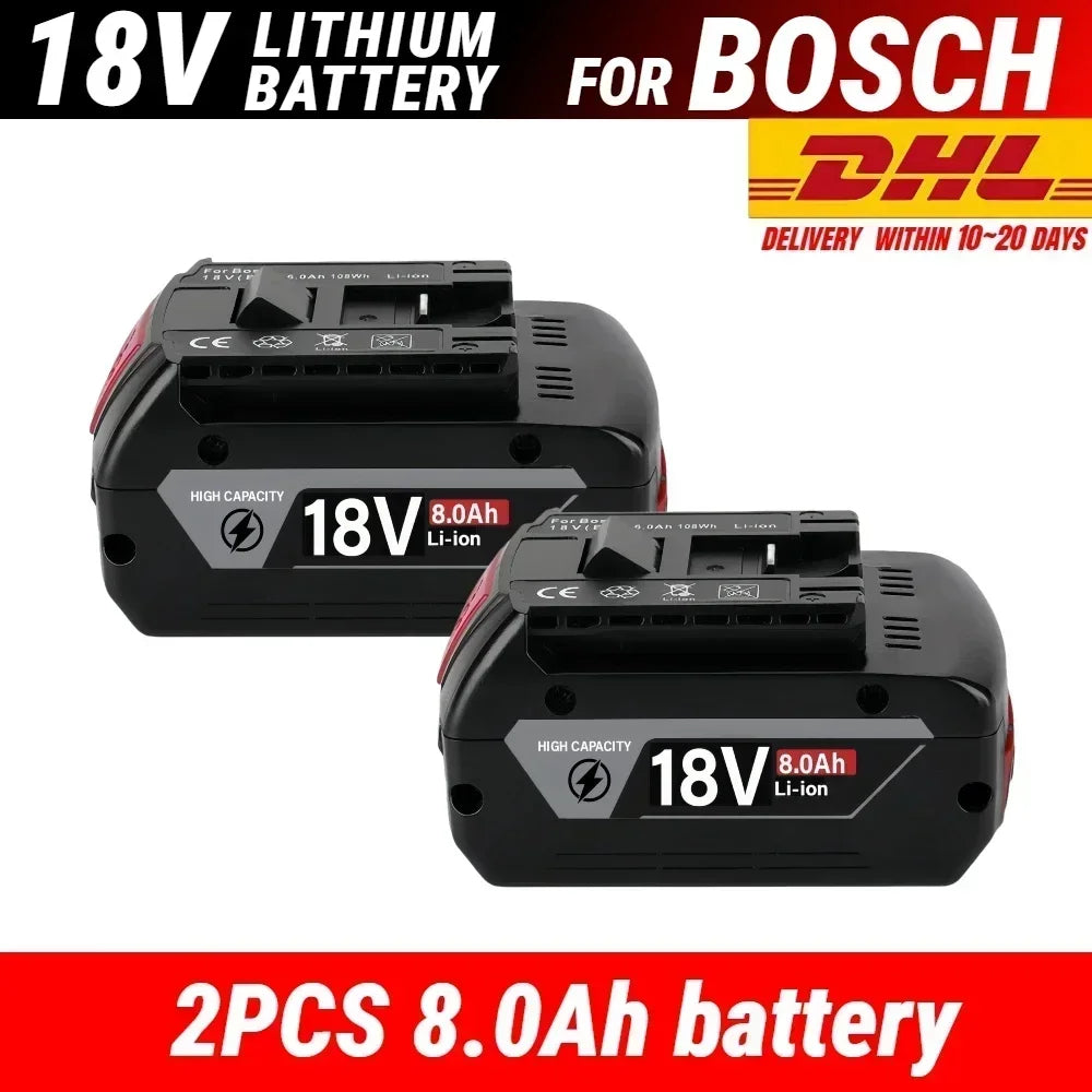 100% Original for Bosch 18V Battery 12.0Ah Wireless Power Tool Lithium Battery BAT609 BAT610G BAT618 BAT620 BAT622