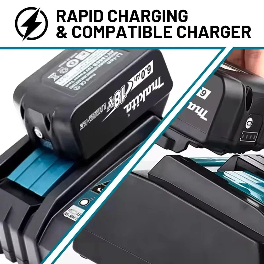 Genuine 6AH Makita BL1860 6Ah Battery Power Tools Li-ion Rep