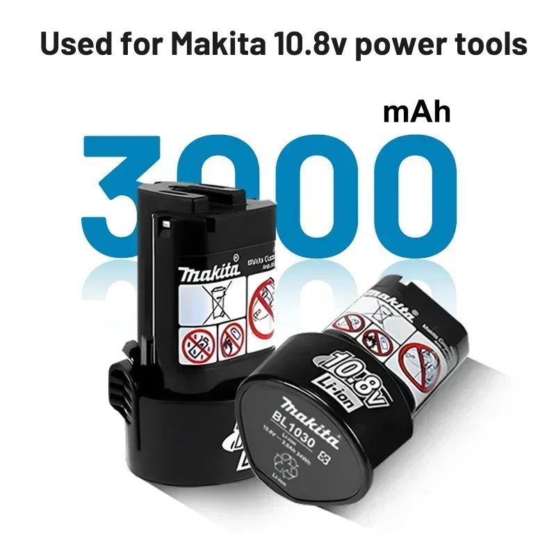 Makita 10.8V Original Battery BL1013 BL1020 BL1030 DF030D Ma