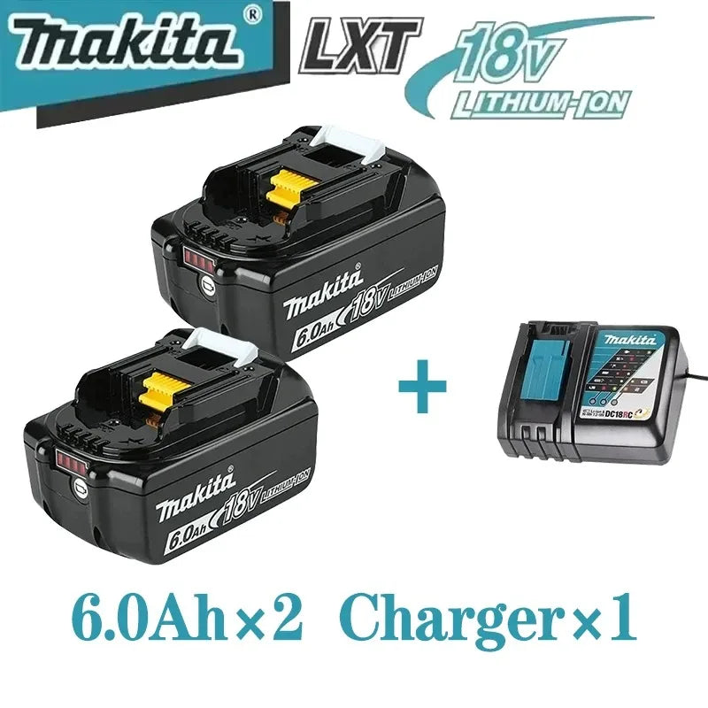 100% Genuine Makita 18V Battery 5Ah 6Ah 9Ah Replacement for BL1860B BL1850B BL1840 BL1830 BL1815 Power Tool Battery
