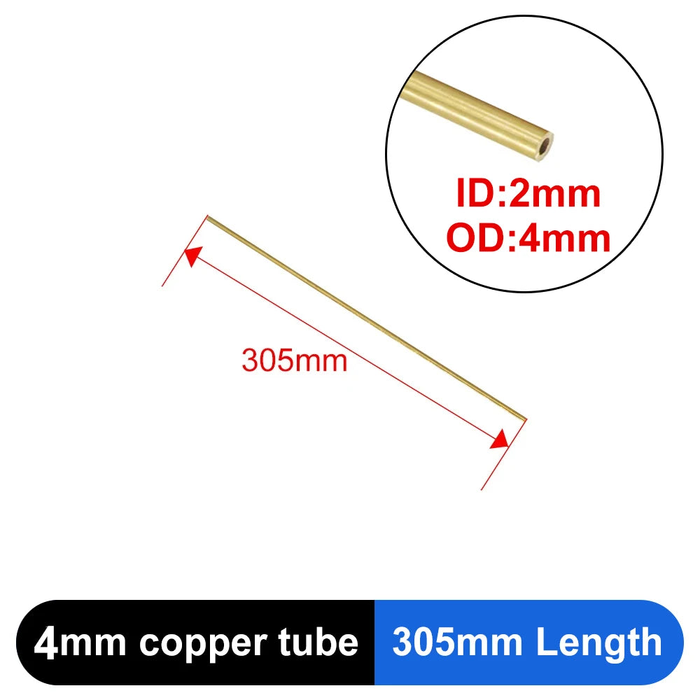 3mm/4mm Hose Hydraulic Copper Tube Welding M3/M5 Connector Bender Tool for RC Excavator Hydraulic Model Parts