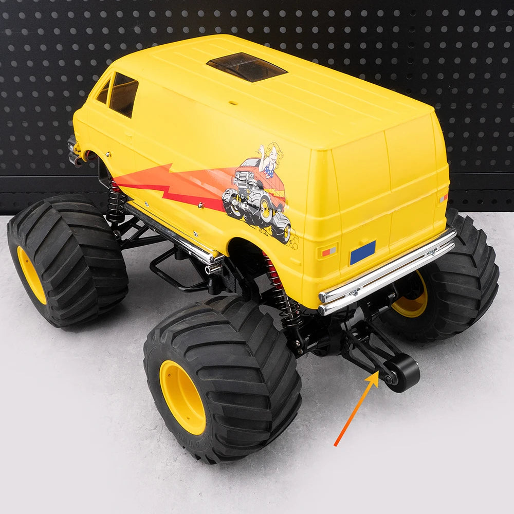 TRINOOD Alu CF Wheelie Bar Anti-Flip Roll Over Protection Re