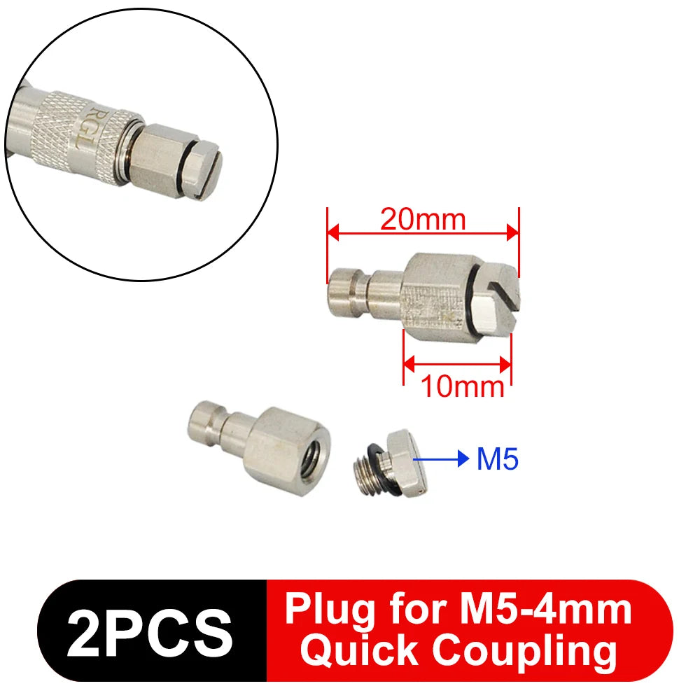 3mm/4mm Hose Hydraulic Copper Tube Welding M3/M5 Connector Bender Tool for RC Excavator Hydraulic Model Parts