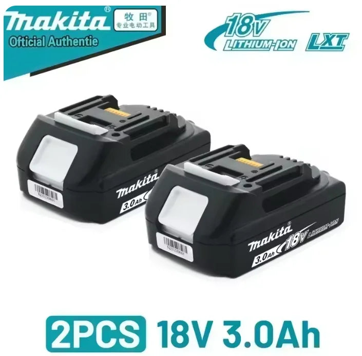 original Makita 18V battery 6.0AH 3.0AH rechargeable battery Makita 18V charger BL1860B BL1830B power tool battery